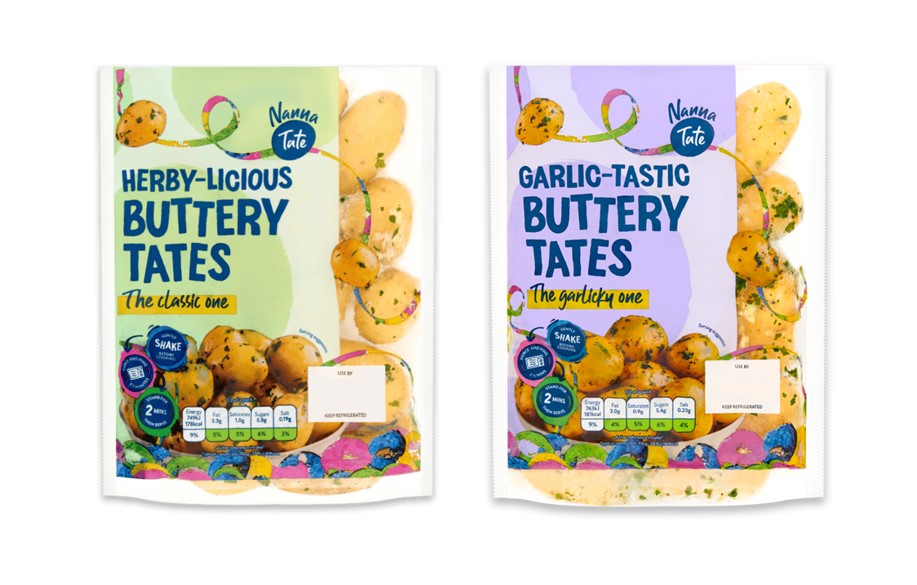 Prepared potato brand extended