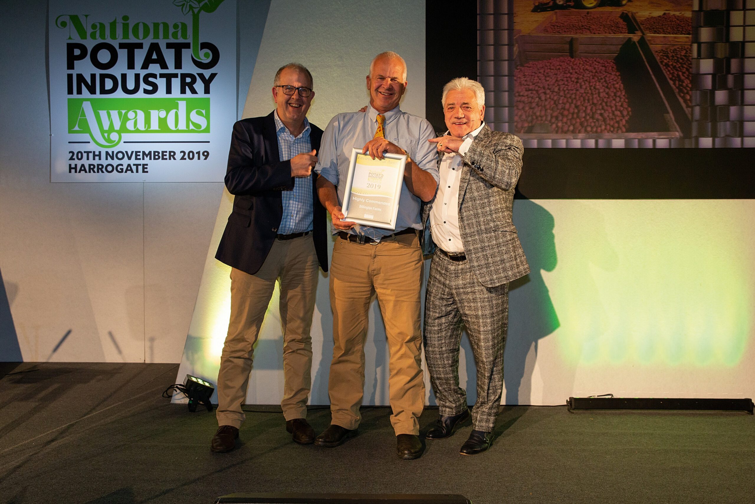 Environmental Highly Comended- British Potato Awards 2019