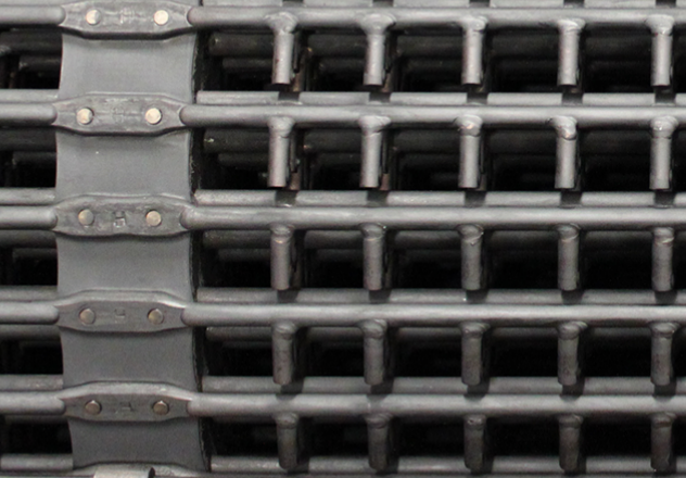 Sieve belt for potato machine
