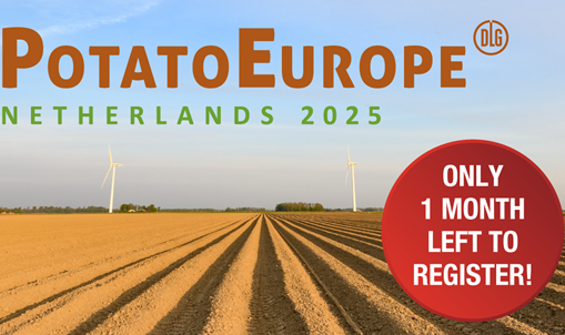 ONE MONTH LEFT TO REGISTER FOR POTATOEUROPE