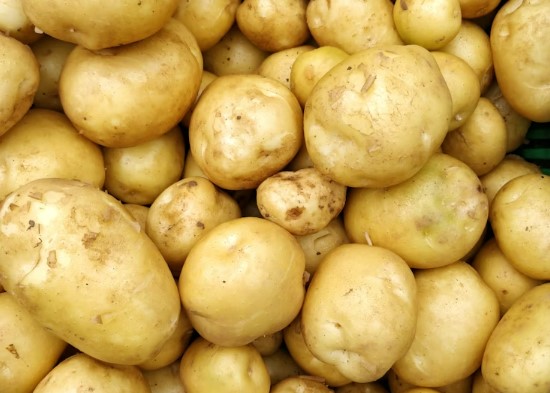 pile of potatoes